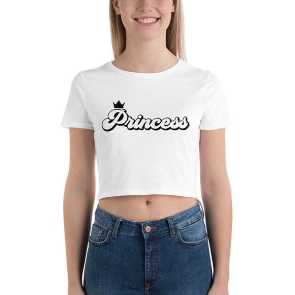 Disco Lemonade Y2K Princess Baby Tee, Crop Top, Y2K, Retro TShirt, Tee, DiscoLem - Picture 8 of 10